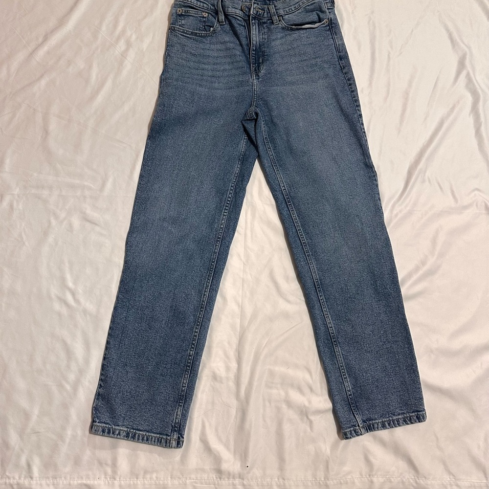 Calvin Klein Blue Straight Denim Jeans